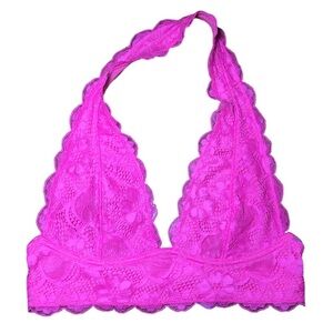 Urban Outfitters Out From Under Halter Lace Bralette size S